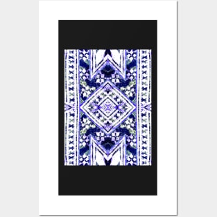 Fijian Tapa Cloth 110 by Hypersphere Posters and Art